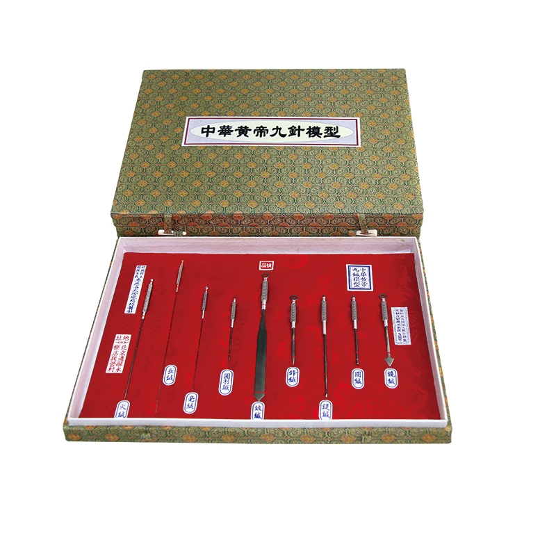 9 Pcs Ancient Needles Display Acupuncture Ancient Needle