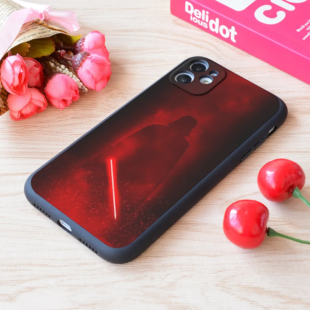 

For iPhone Vader Minimal Print Soft Matt Apple Case