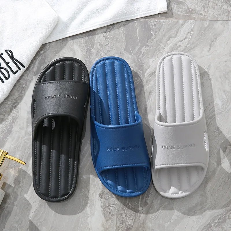 

Summer EVA Slippers Lightweight Soft Sandals Bathroom Anti Slip Shoes Beach Causal Couples Slipper Women Men Home Floor Slides