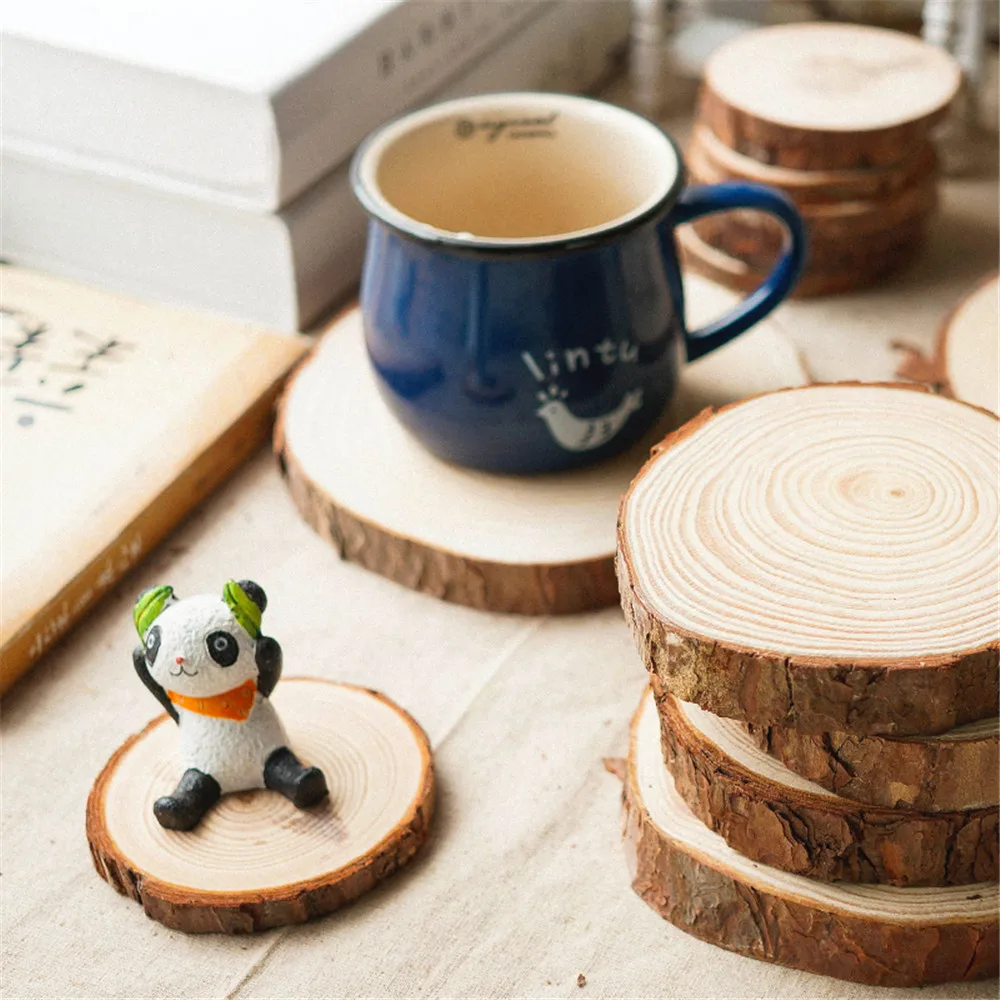 Цветной фон настенный дисплей пень круглый деревянный бревно diy работы блок