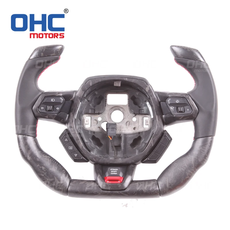 100% Настоящее Кованое рулевое колесо из углеродного волокна для Lamborghini bronador Urus