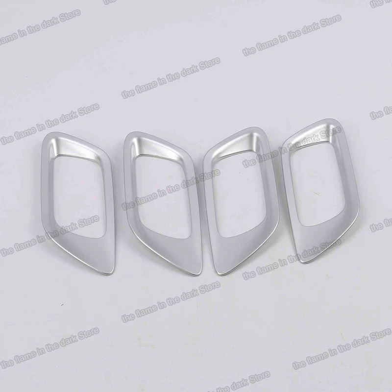 lsrtw2017 carbon fiber abs car door inside handle frame trims for honda fit 2014 2015 2016 2017 2018 2019 3 jazz sport auto | Автомобили и