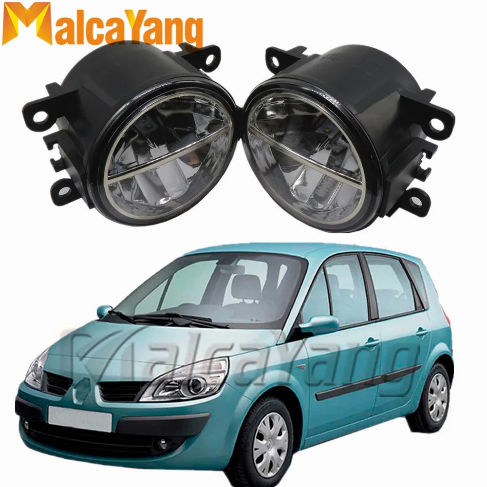 2 шт. светодиодный передние противотуманные фары стайлинга автомобилей круглый