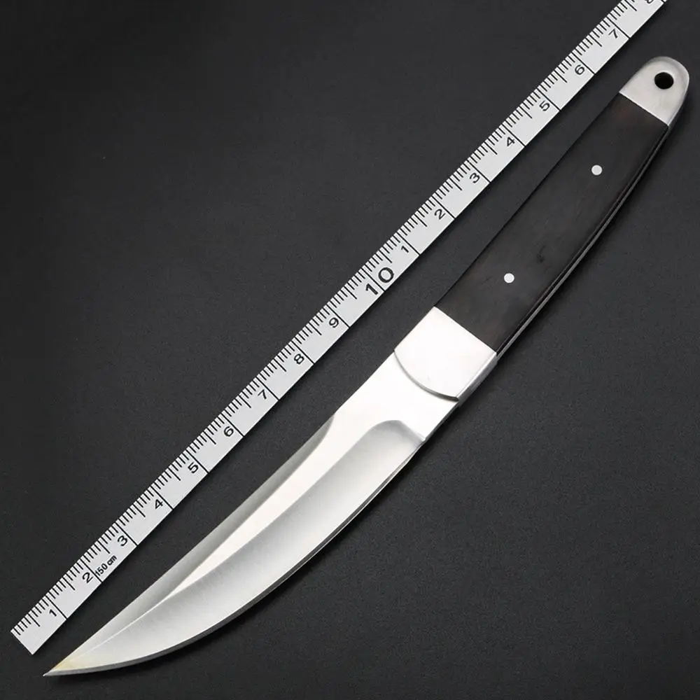 

Outdoor Knife Defense Height Hardness Field Survival Knife With Small Machete D2 Steel Tactical Knife