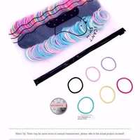 200500pcsBag Girls Cute Colorful Basic Elastic Hair Bands Ponytail Holder Children Scrunchie Rubber Band Kids Hair Accessories