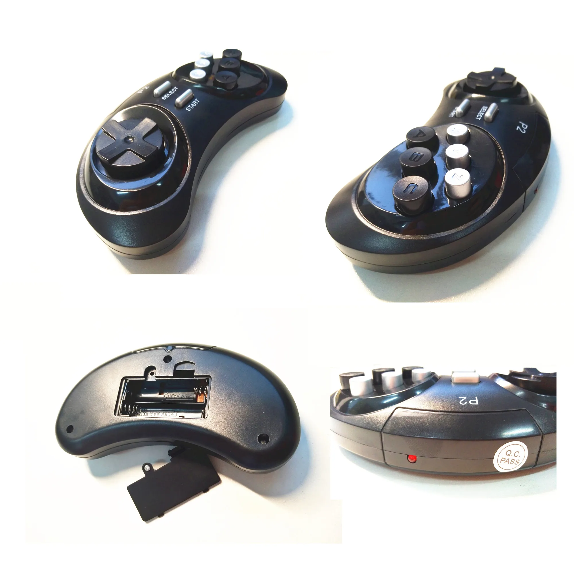 Новая версия 16 бит MD Genesis ТВ игровая консоль HD RCA Дисплей беспроводные геймпады 170