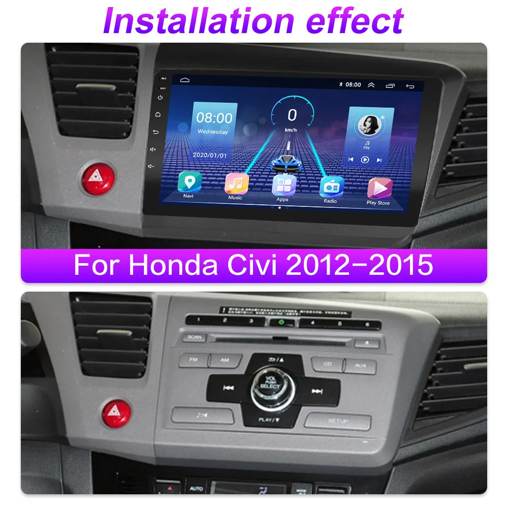 360 вспомогательная система 4G Android 10 автомобильное радио мультимедийный