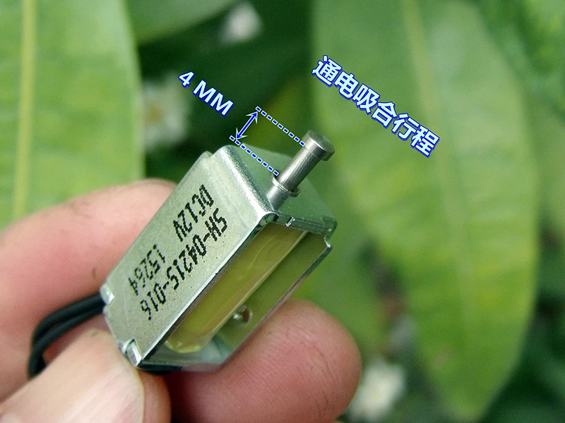 Микро-мини-блок Соленоид DC3V 5V 6V 12V 10mm * 11mm