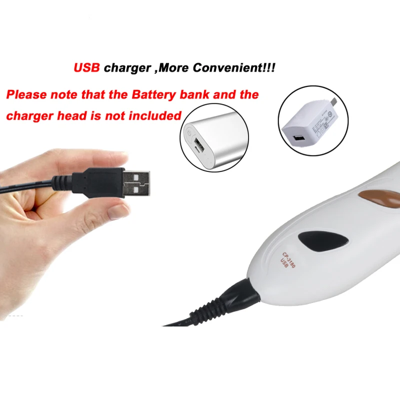 Профессиональная USB зарядка CP-3180 триммер для волос домашних собак электрическая