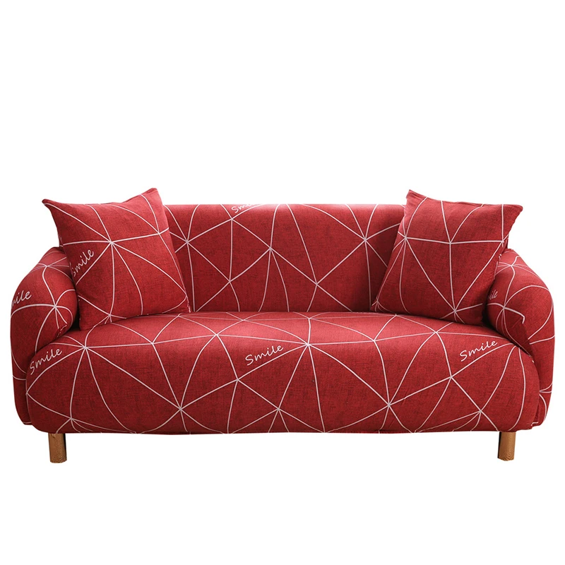 Универсальный чехол для дивана эластичный гостиной с мультяшным рисунком на 3