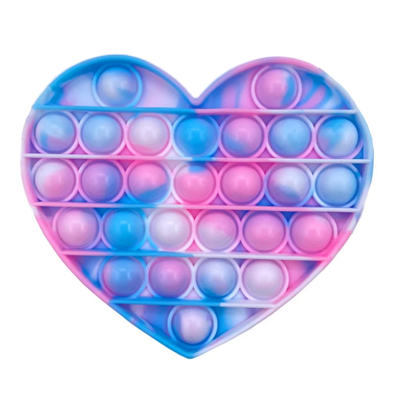 

Hot Push Bubble Fidget Toys Adult Stress Relief Toy Antistress Soft Squishy Gift Anti Stress Box