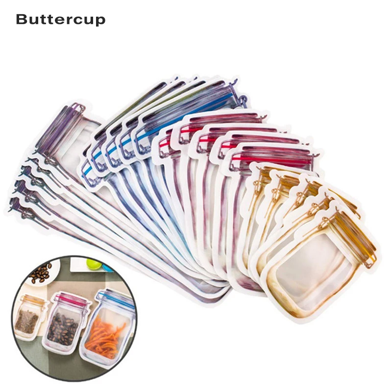 Многоразовая сумка Mason для банок бутылочки конфет печенья закусок герметичный