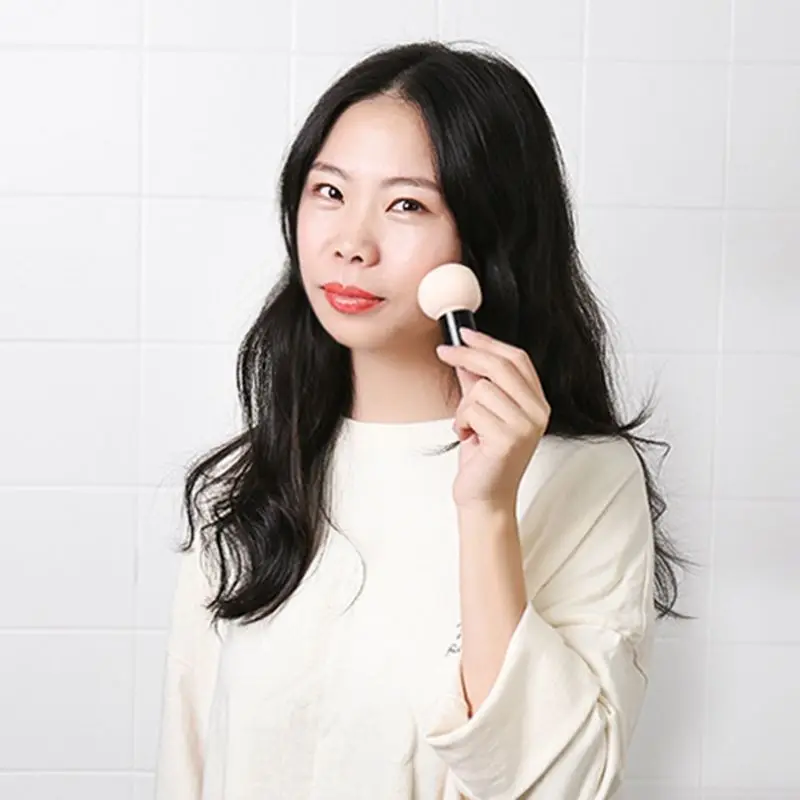 Спонж для макияжа с милой грибовидной головкой коробкой хранения губка основы