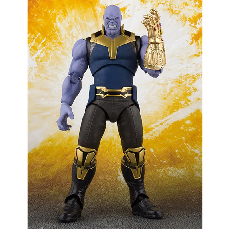 6 дюймов 16 см SHF Фильм Мстители Бесконечность войны танос экшн фигурка игрушка; подарок