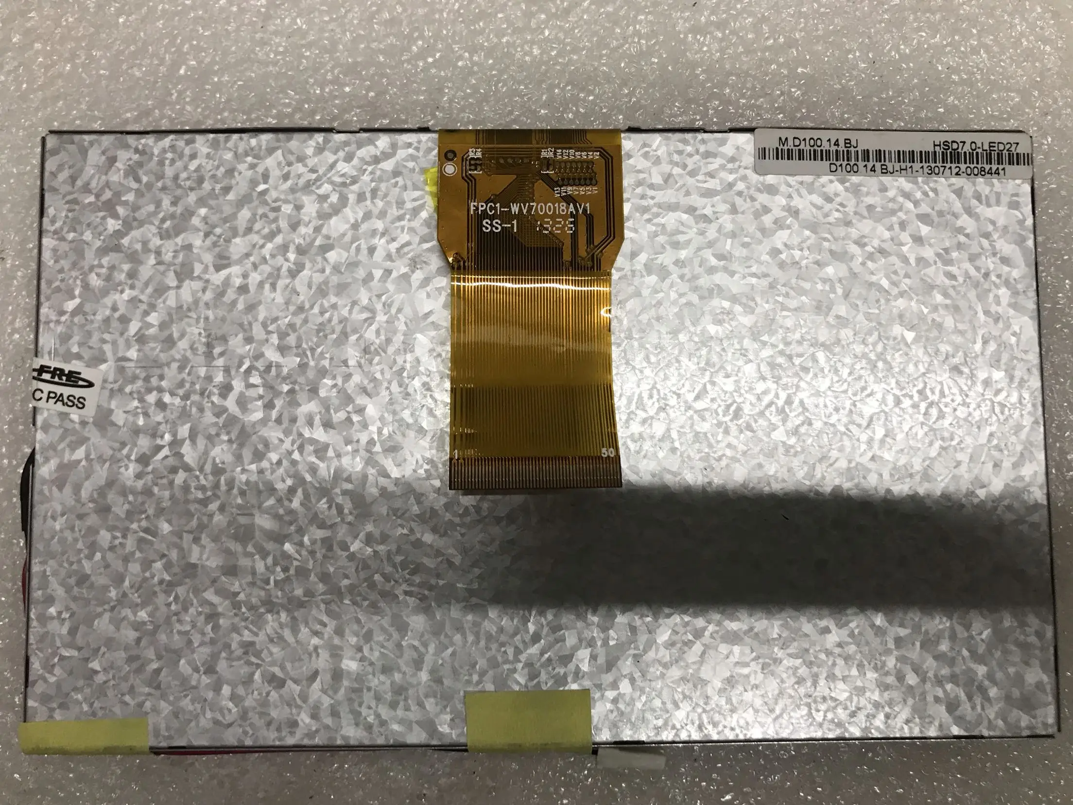 fpc1 wv70018av1 lcd