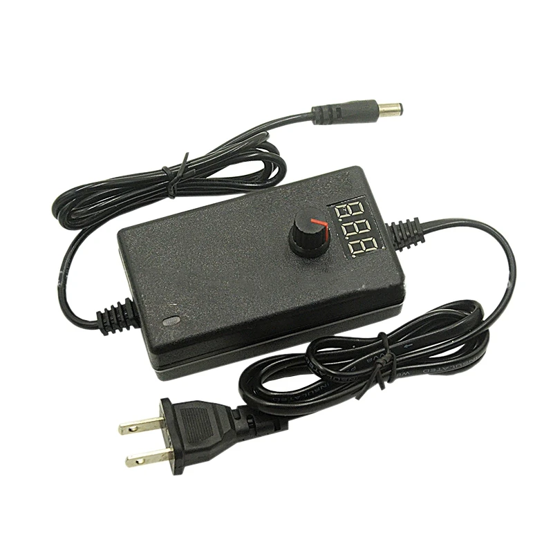 Универсальный AC/DC 24 Вт Мощность адаптер переменного тока регулируемый