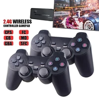 new y3 lite 10000 games 4k game stick tv video game console 2 4g wireless controller for ps1snes 9 emulator retro console