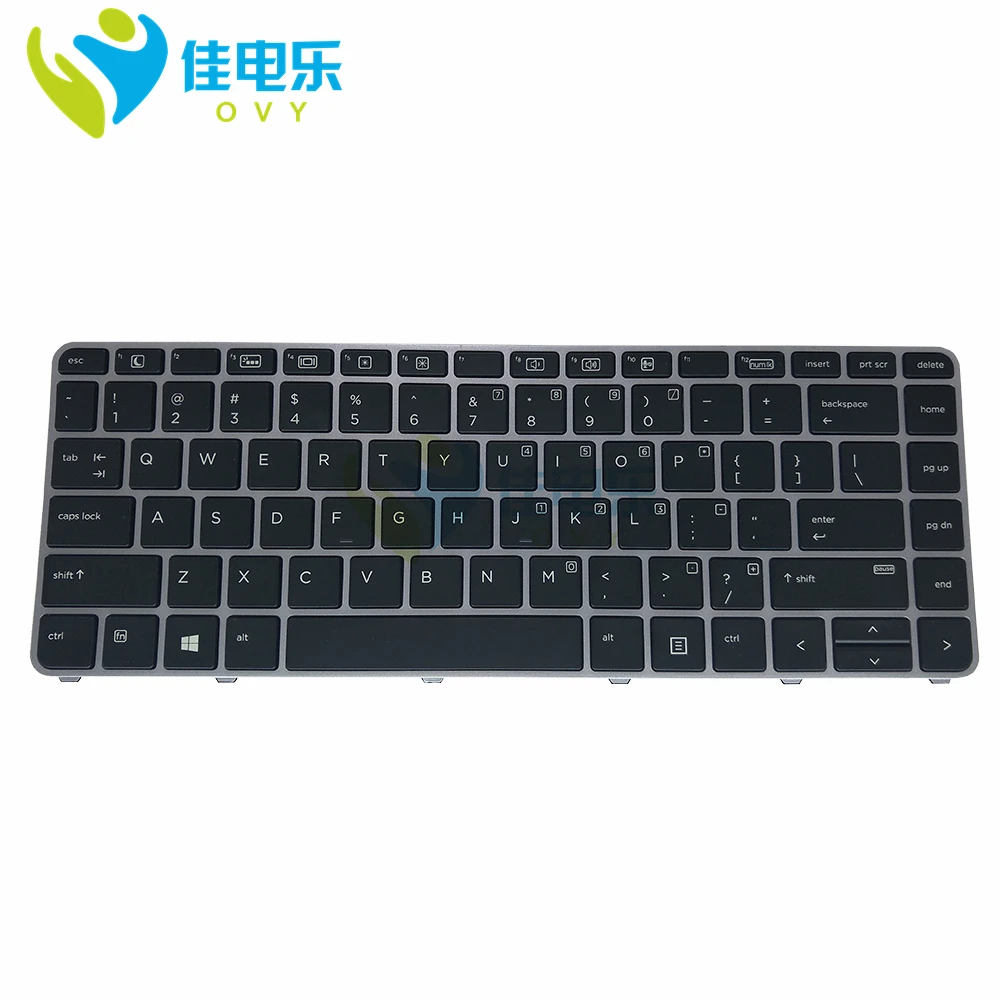 

Быстрая доставка, клавиатура OVY для ноутбука HP для EliteBook 1040 G3 с подсветкой P/N:9Z.NCHBQ.001 818252-001 KB