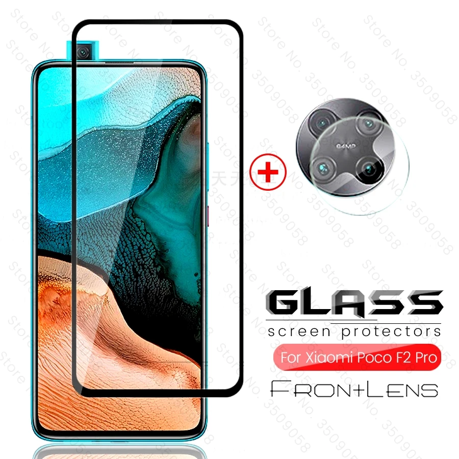

Защитное стекло для экрана и объектива камеры poco f2 pro, 6,63 дюйма