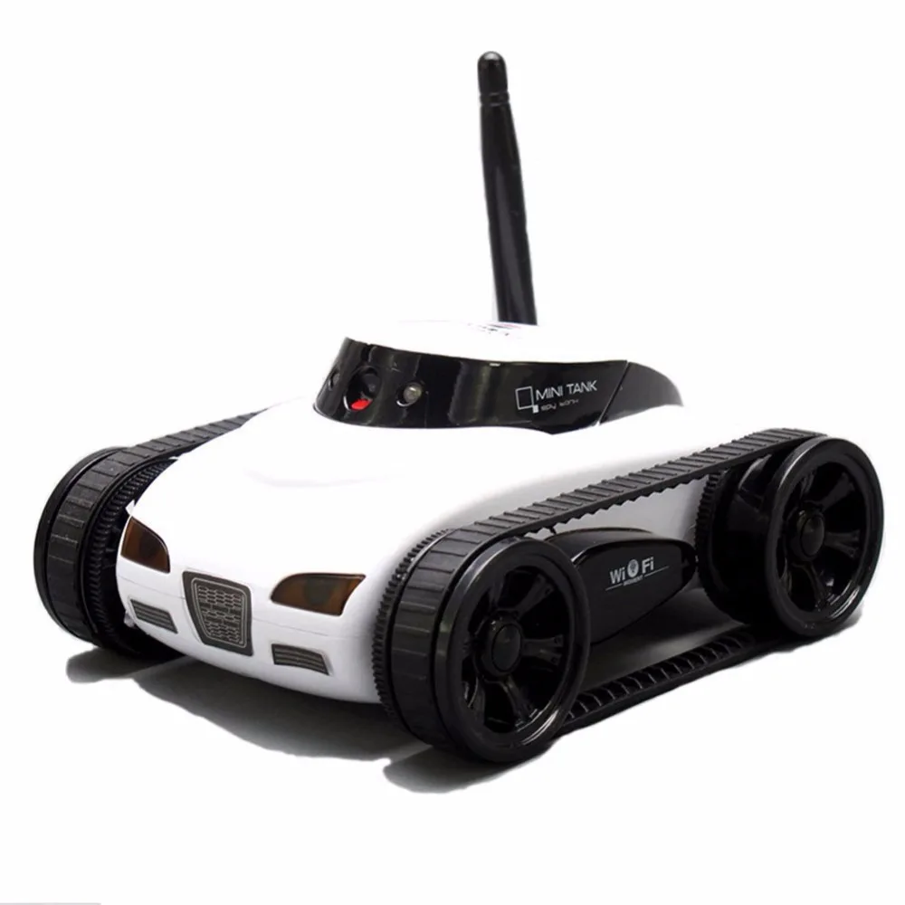 FPV iSPY wifi в режиме реального времени трансмисс Радиоуправляемый мини-танк HD камера видео пульт дистанционного управления робот автомобиль интеллектуальная IOS Anroid APP Беспроводная игрушка