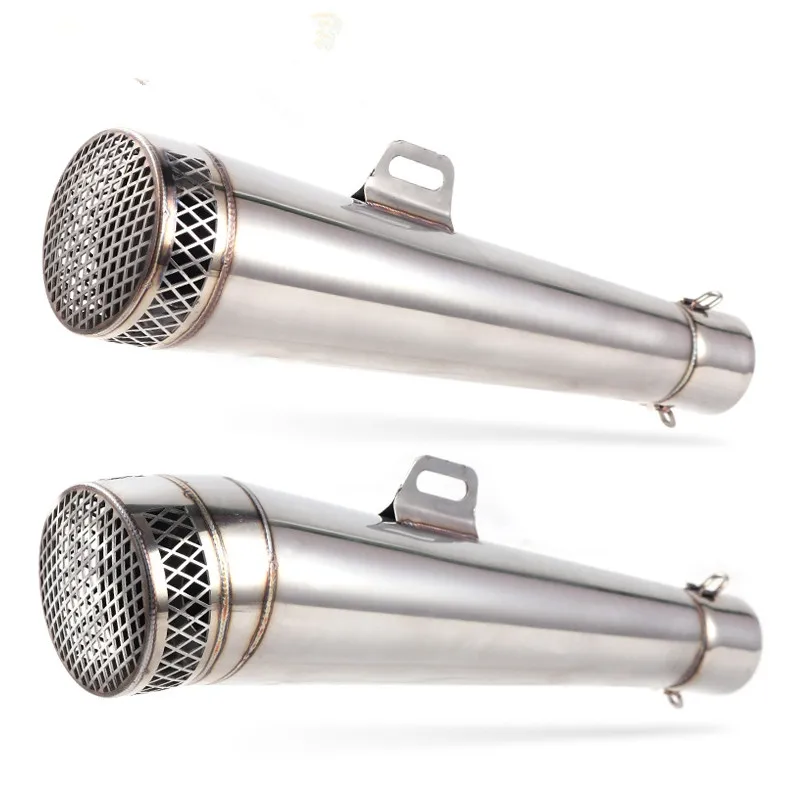 

Universal Motorcycle Exhaust SC Escape 36-51mm Contact Link Middle Pipe Parts For Xmax300 FZ800 Ninja400 GSX150R G310R Z900 Smax