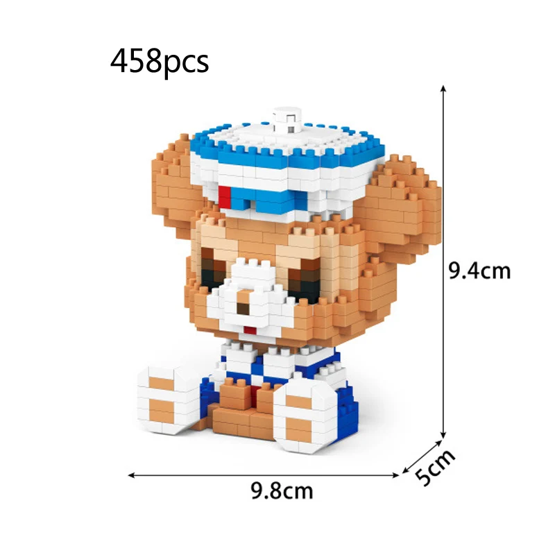 Fairyland cartoon figure shelliemay Duffy bear micro diamond block Gelatoni nanobrick stellalou cookie LinaBell fox brick toy | Игрушки и