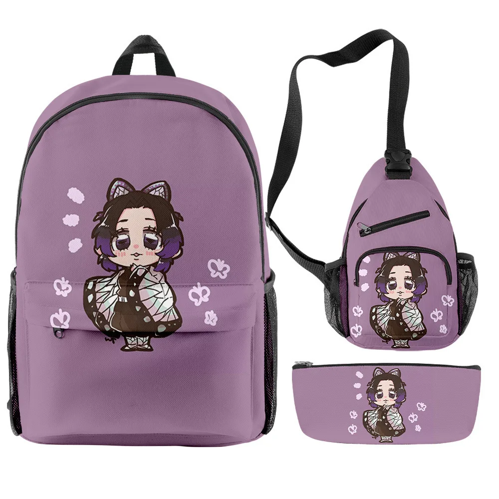 

Demon Slayer Backpacks Kimetsu No Yaiba Tomioka Giyuu Mochila Students Teenage School Bags Men Oxford Laptop A4 Big Travel Bags