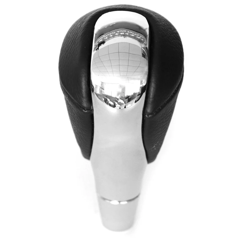 Черные кожаные зеркало хром рукоятка рычага переключения передач для Toyota Lexus ES330