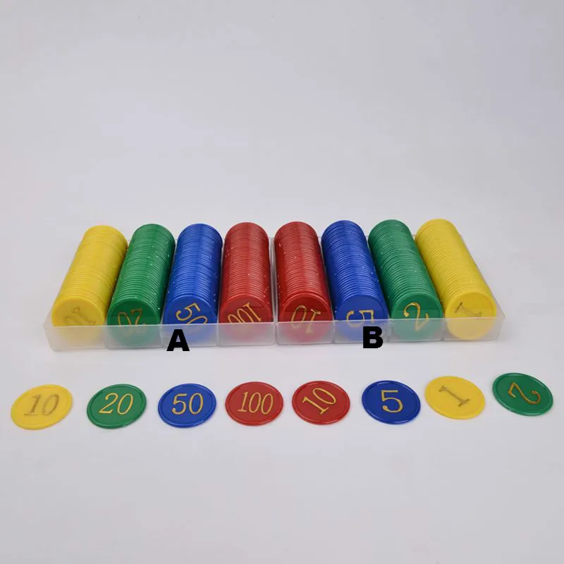 Лидер продаж монета с чипом размер 160 шт. номинальная стоимость двусторонняя