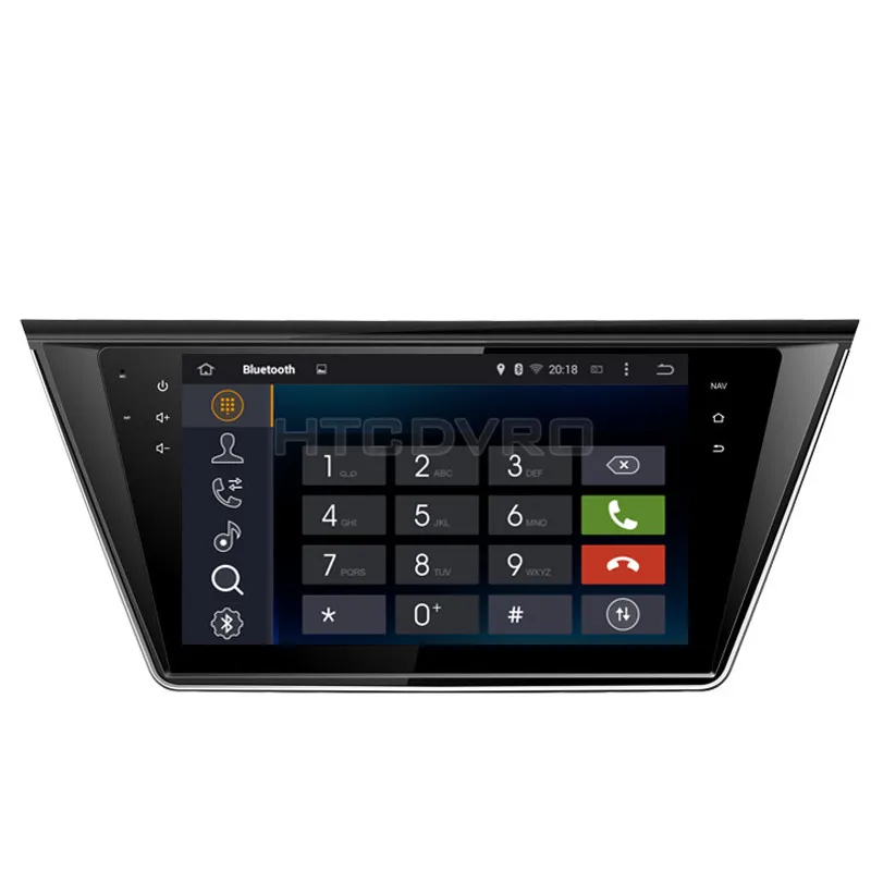 Автомобильный DVD-плеер YMODVHT 10 1 дюйма Восьмиядерный 4 Гб + 32 ГБ Android 9 0 для VW Touran 2015