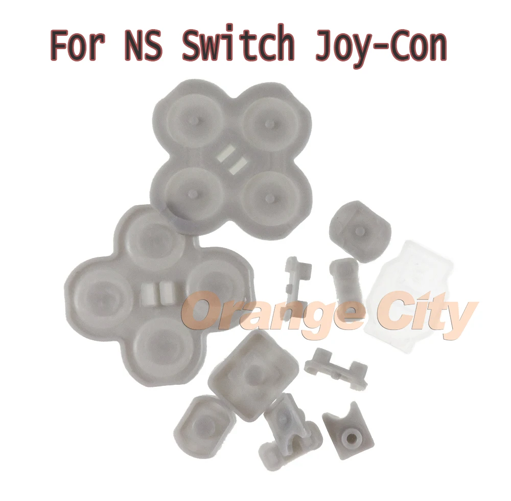 1 компл./лот Замена кнопки Токопроводящая резиновая D Pad для NS переключатель