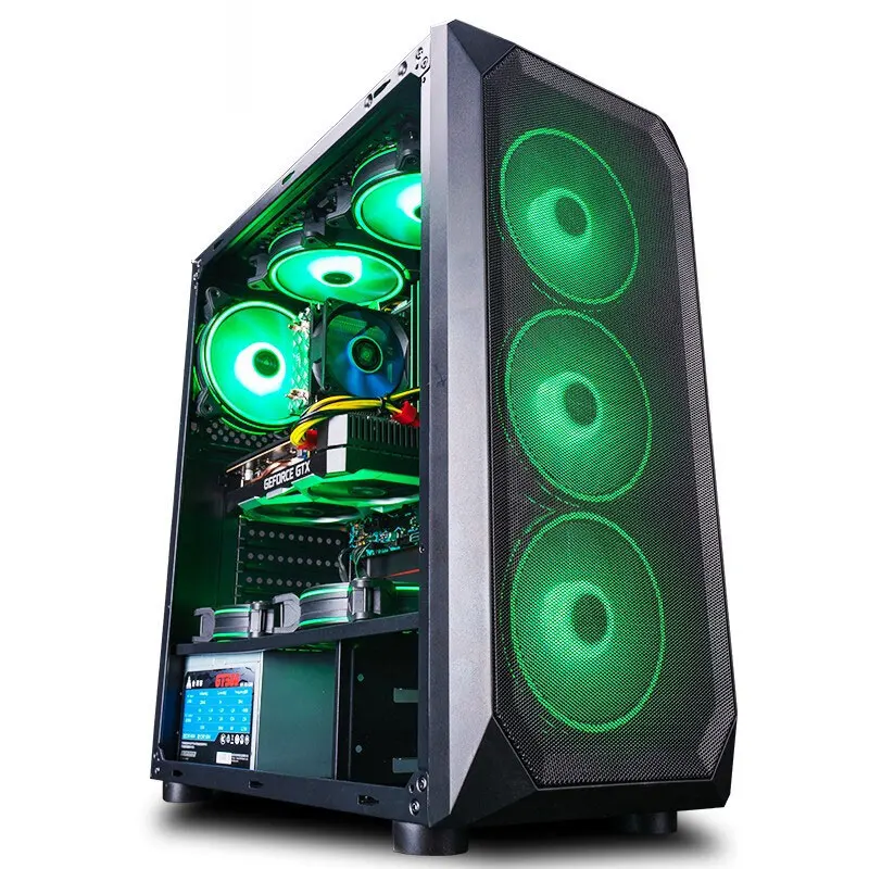 Настольный компьютер Intel Xeon E5-2650L 8 ядер/RX560/GTX960 4 ГБ/16 ГБ ОЗУ 240 SSD недорогой игровой
