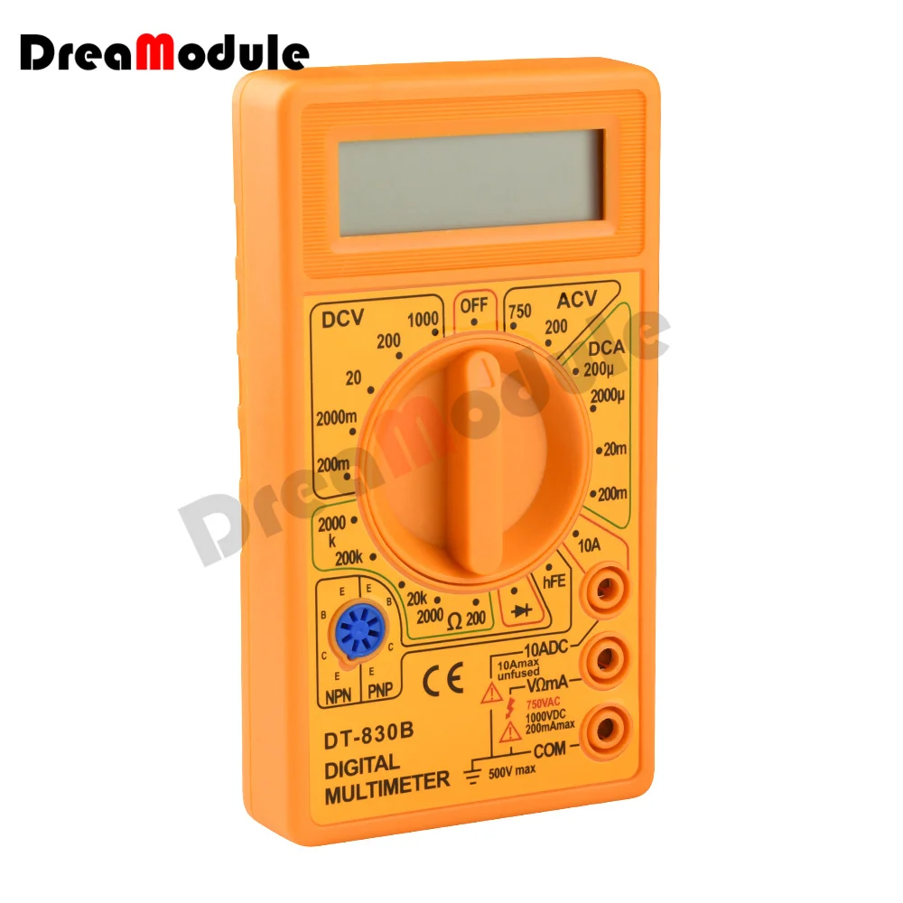 Цифровой мультиметр с ЖК дисплеем фотоэлектрический вольтметр амперметр Омметр