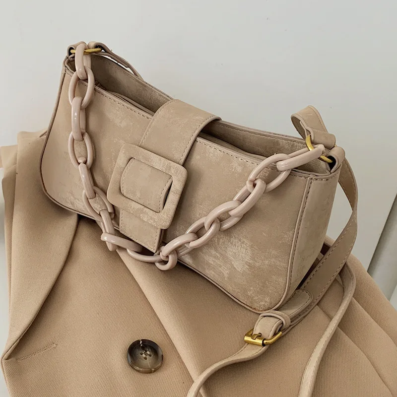 

Womens Bags 2021 Designer Ladies Chain Handbag Small Cross Body Bag Vintage Shoulder Bag Cute Messenger Bag Women Underarm Bag