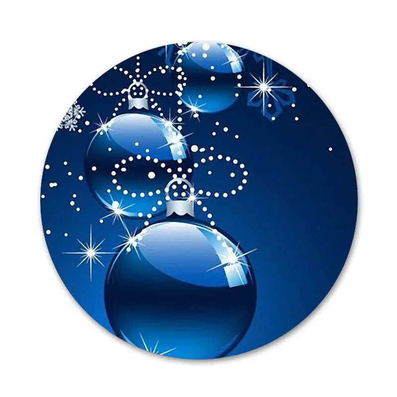 

Christmas tree Fashion Icons Pins Badge Decoration Brooches Metal Badges For Backpack Decoration 58mm