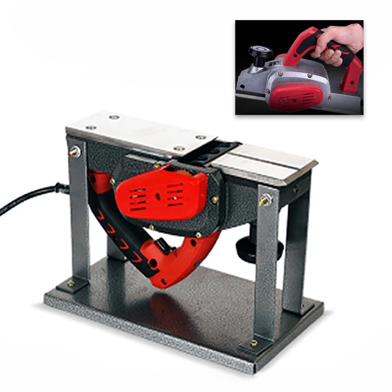 

Electric planer press, household small multifunctional portable desktop woodworking woodworking tools, wood planing machine