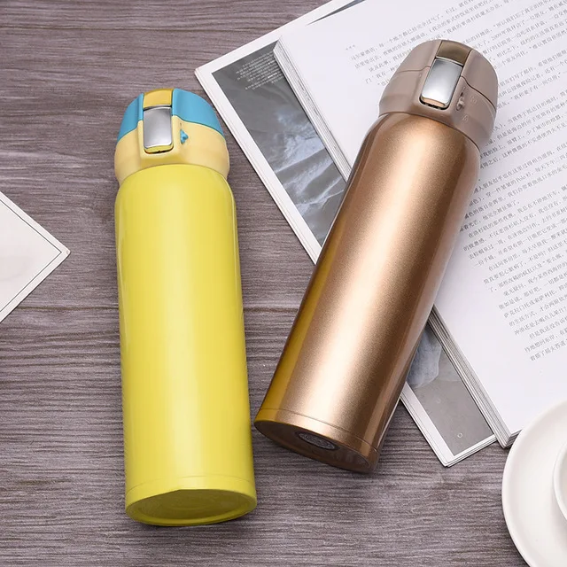 480 мл бутылка для напитков термос с отскоком крышка из нержавеющей стали 304