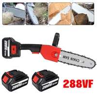 8 inch brushless electric chainsaw 8inch cordless garden logging power tool wood tools rechargeable for makita battery