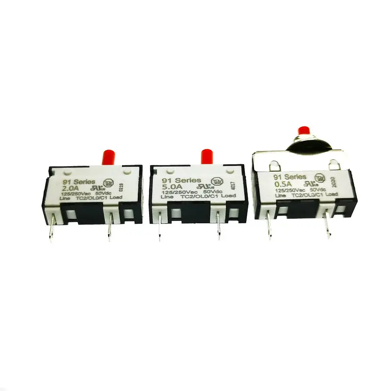 1 шт. Горячая новинка 91 серия KUOYUH 0.5A 1A 1.5A 2A 5A 8A 125/250VAC защита от перегрузки по току |