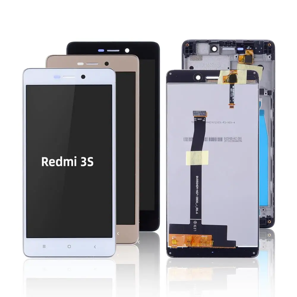 Оригинальный ЖК дисплей для XIAOMI Redmi 3S сенсорный экран Рамка Замена 3 3X3 Pro дисплей| |