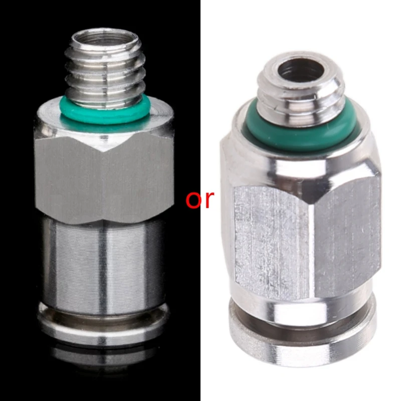 

304 SUS stainless steel full metal Pneumatic Connecter Fittings G1/8" / M6 for 3D printer 4MM bowden PTFE tube PC4