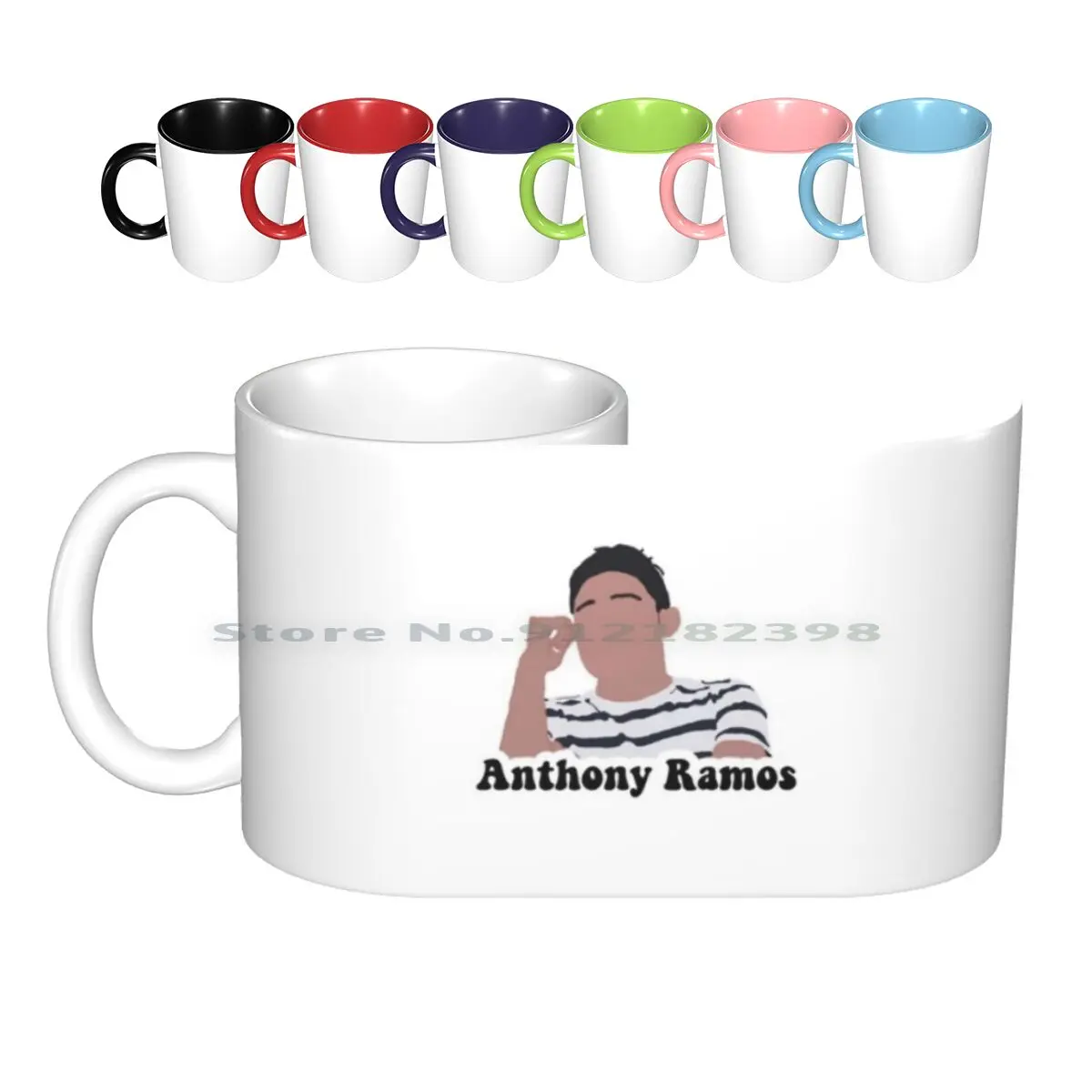 Энтони Рамос Керамические Кружки Кофейные чашки молочный чай Кружка для