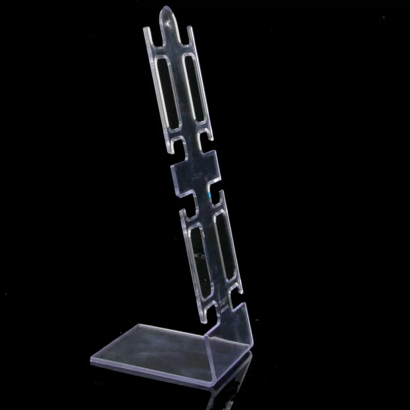 Бесплатная доставка 3 шт. Портативный 4 слота пластиковые часы браслет Витрина