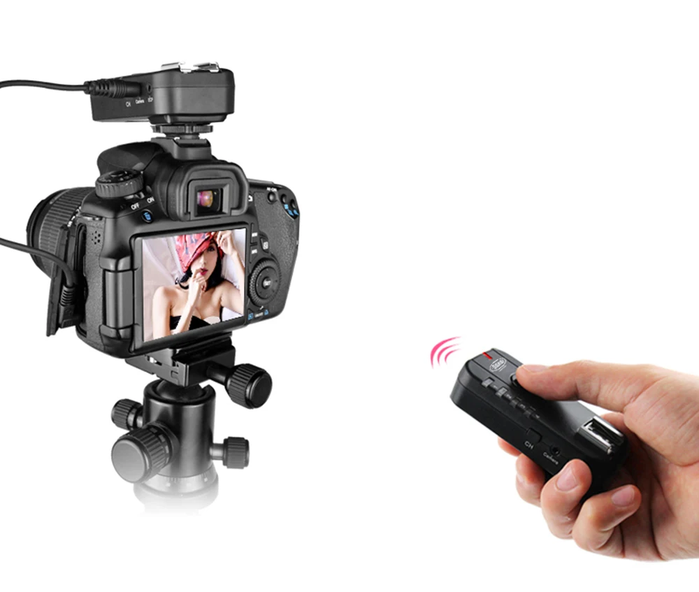 Беспроводной триггер для вспышки Sidande 2 4 ГГц Canon 5D3 60D 70D 600D 700D 100D EOS DSLR Nikon D600 D610 D800 D3100