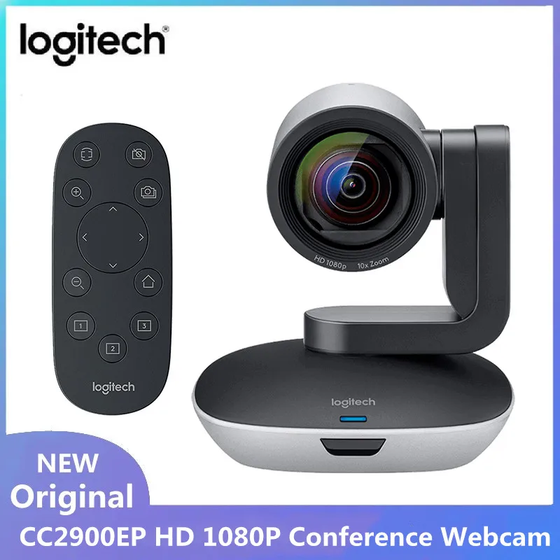 

Оригинальная камера Logitech CC2900EP PTZ Pro 2 HD1080P для видеоконференций, веб-камера для видеоконференций