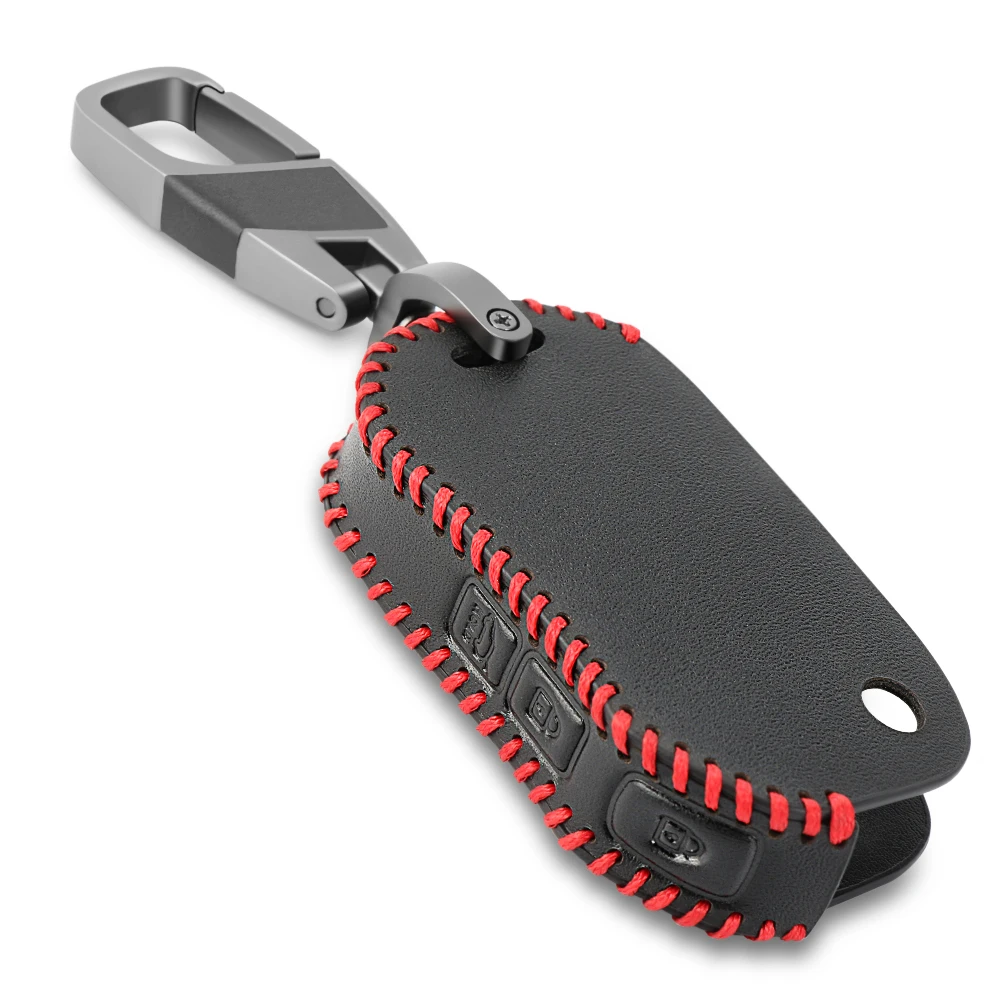 Складной чехол для автомобильных ключей из натуральной кожи Kia Cerato Sportage Ceed Sorento K900