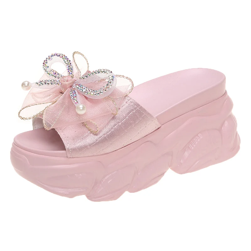 

Shoes Slippers Flat Women Heels Platform Lady Luxury Slides High Girl Designer Soft Fashion PU Super Shoes For Girls Slippers Fl