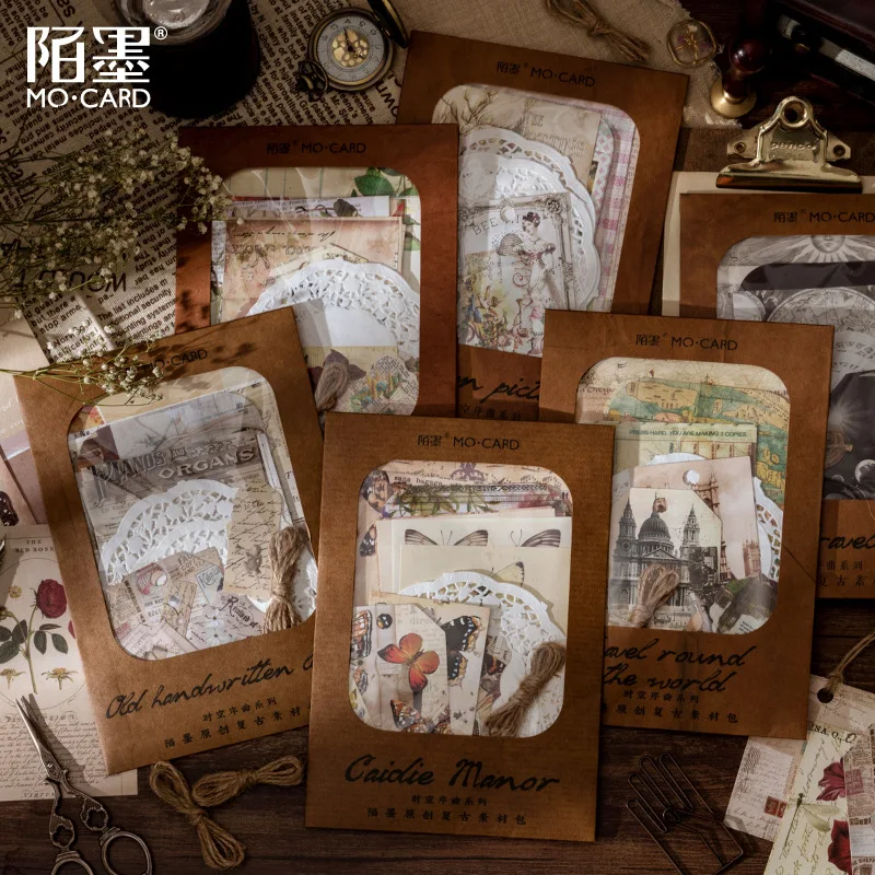 24 листа/упаковка блокнот для записей в стиле ретро | Канцтовары офиса и дома