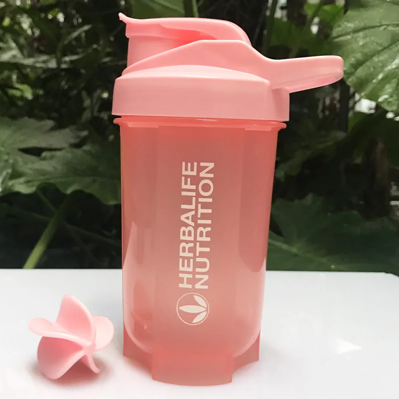 500ml 6 400 мл 500 мл портативный Herbalife Nutrtion прозрачный велосипедный велосипед герметичная Спортивная небьющаяся пластиковая бутылка для воды - Цвет: 500ml 6
