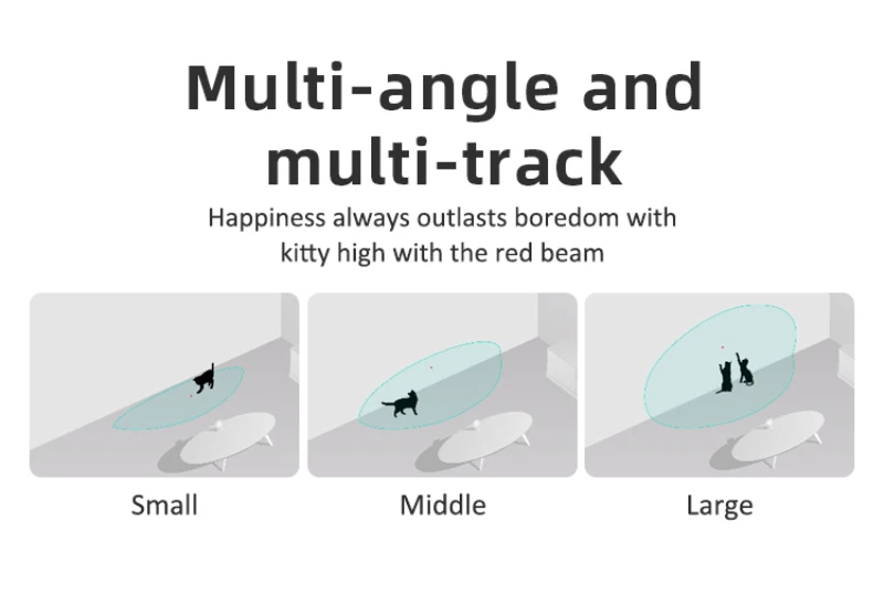 

New Petoneer Petoneer Laser Red Dot Pet Cats Teaser Toy USB Rechargeable Smart Cats Interactive Companion Toy Smart App Control